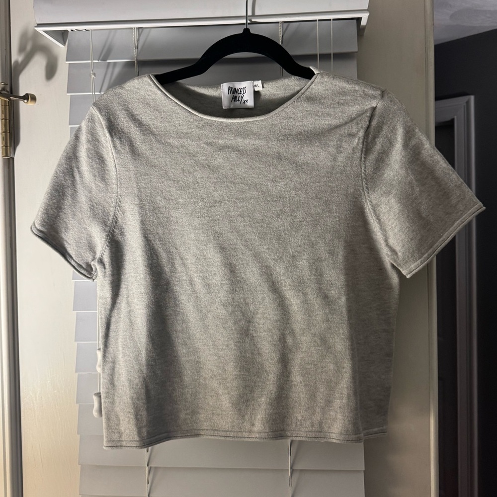 Princess Polly gray sweater shirt!